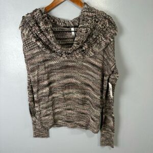 Kensie Women’s Cowl Neck Sweater sz L NEW # C651